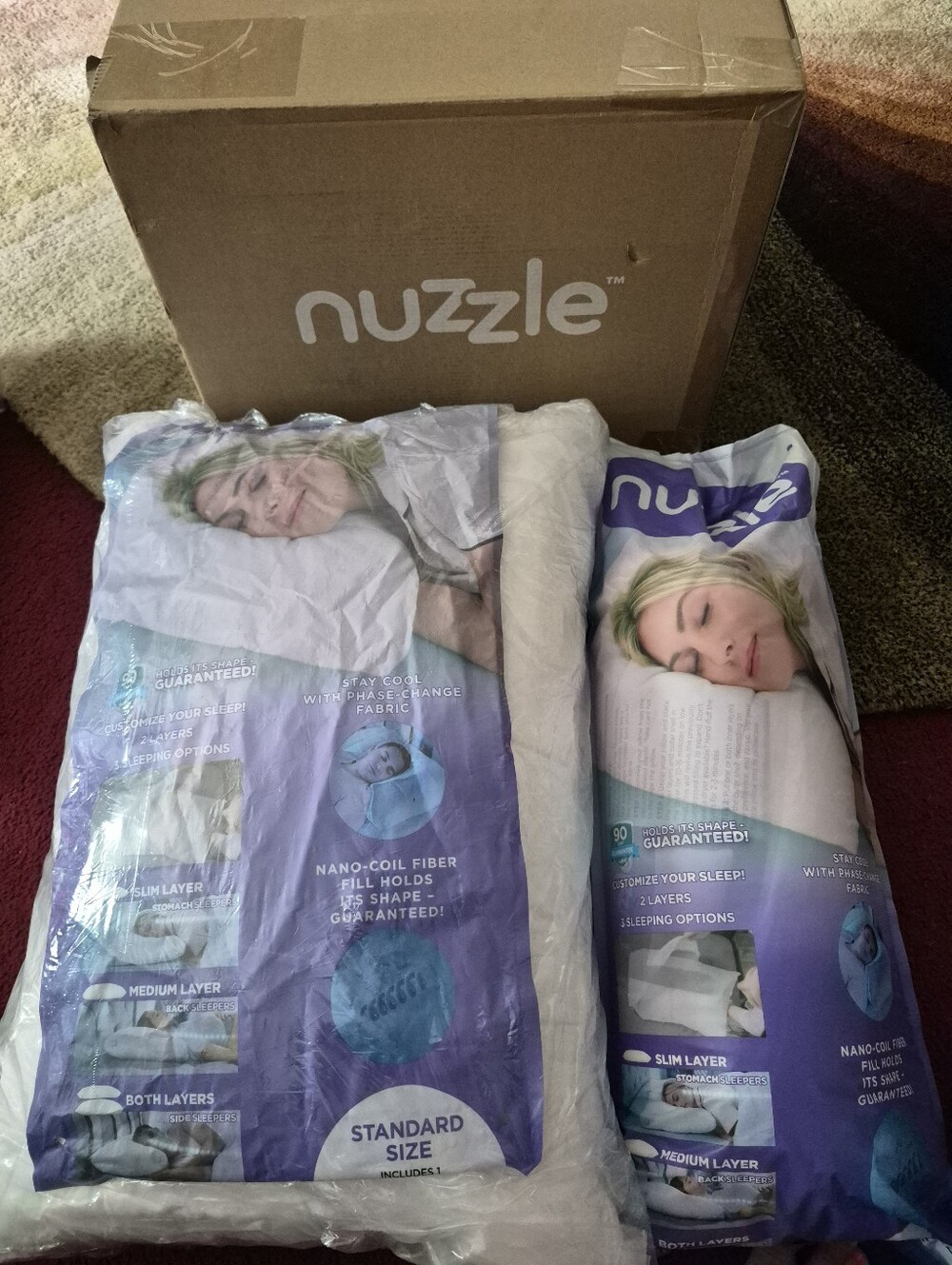 Nuzzle Bedding Pillows - Cooling Support